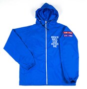 「斉藤和義ROCK'N ROLL CAN NEVER DIEオリジナルウインドブレーカー」デザイン