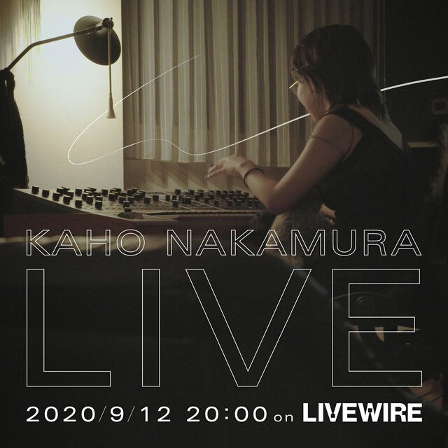 「LIVEWIRE『中村佳穂』」告知ビジュアル