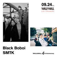 「"Black Boboi × SMTK" LIVE STREAMING」告知ビジュアル