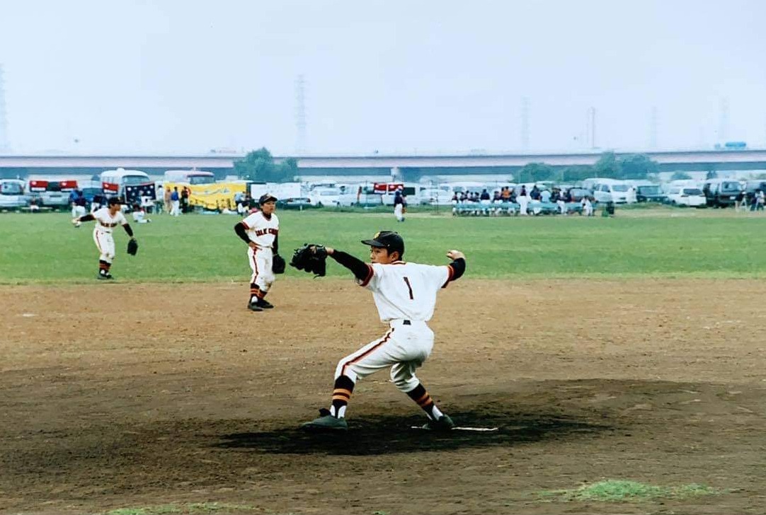 野球に没頭していた頃の荒田洸。