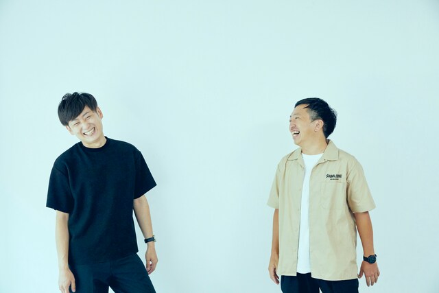 左から松島功、宮本浩志。