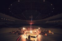 「フラカンの横浜アリーナ -リモートライヴ編- ～生き続けてる事は最大のメッセージ！～」の様子。（撮影：新保勇樹）