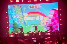 ころん、るぅと、莉犬による“信号機組”。