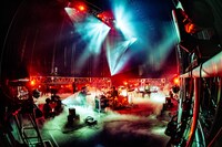 「King Gnu Streaming Live」の様子。（Photo by Kosuke Ito）