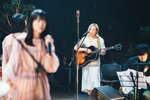 RYUTistと柴田聡子。（撮影：後藤武浩）