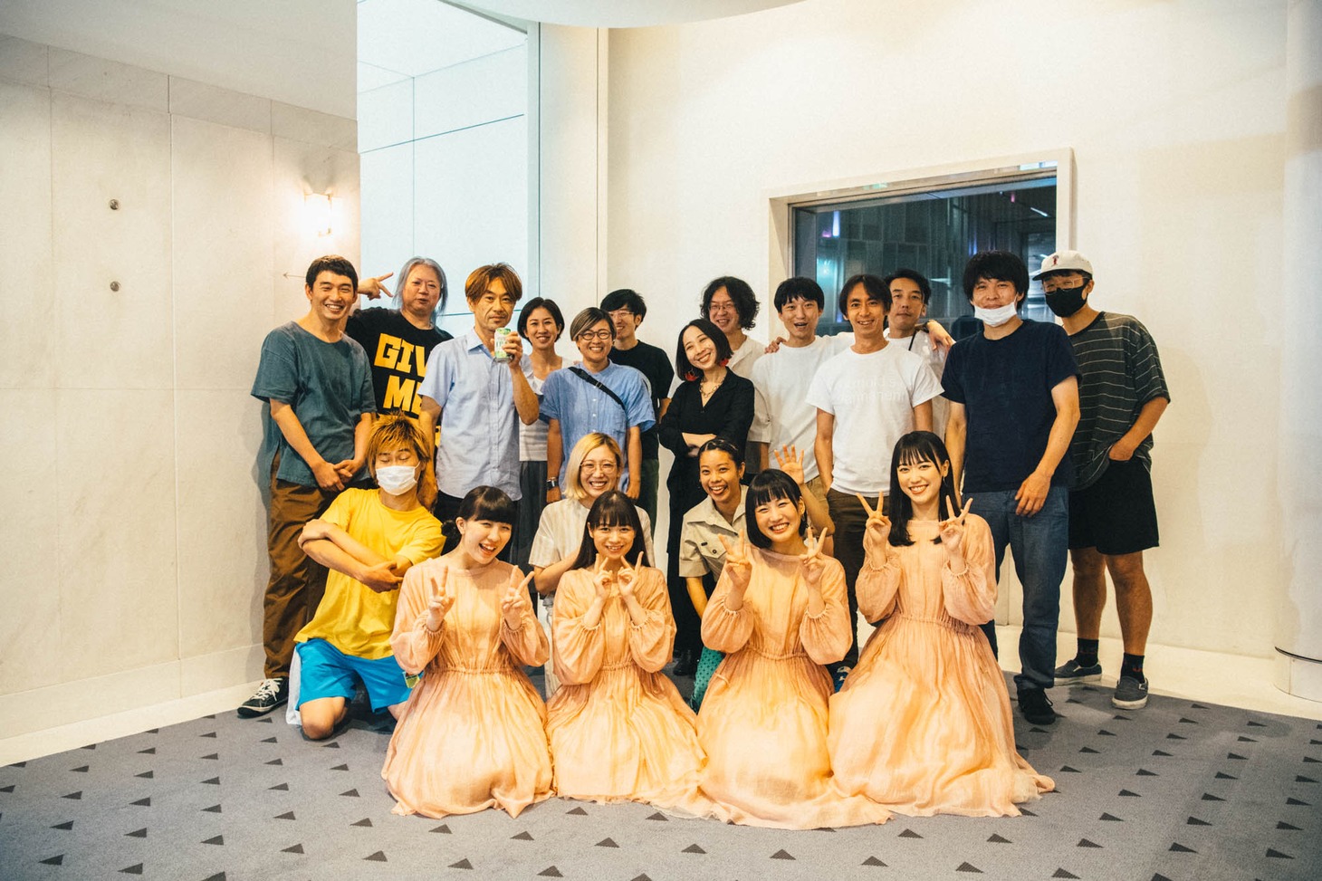 蓮沼執太フィル「#フィルAPIスパイラル」終演後の様子。（撮影：後藤武浩）