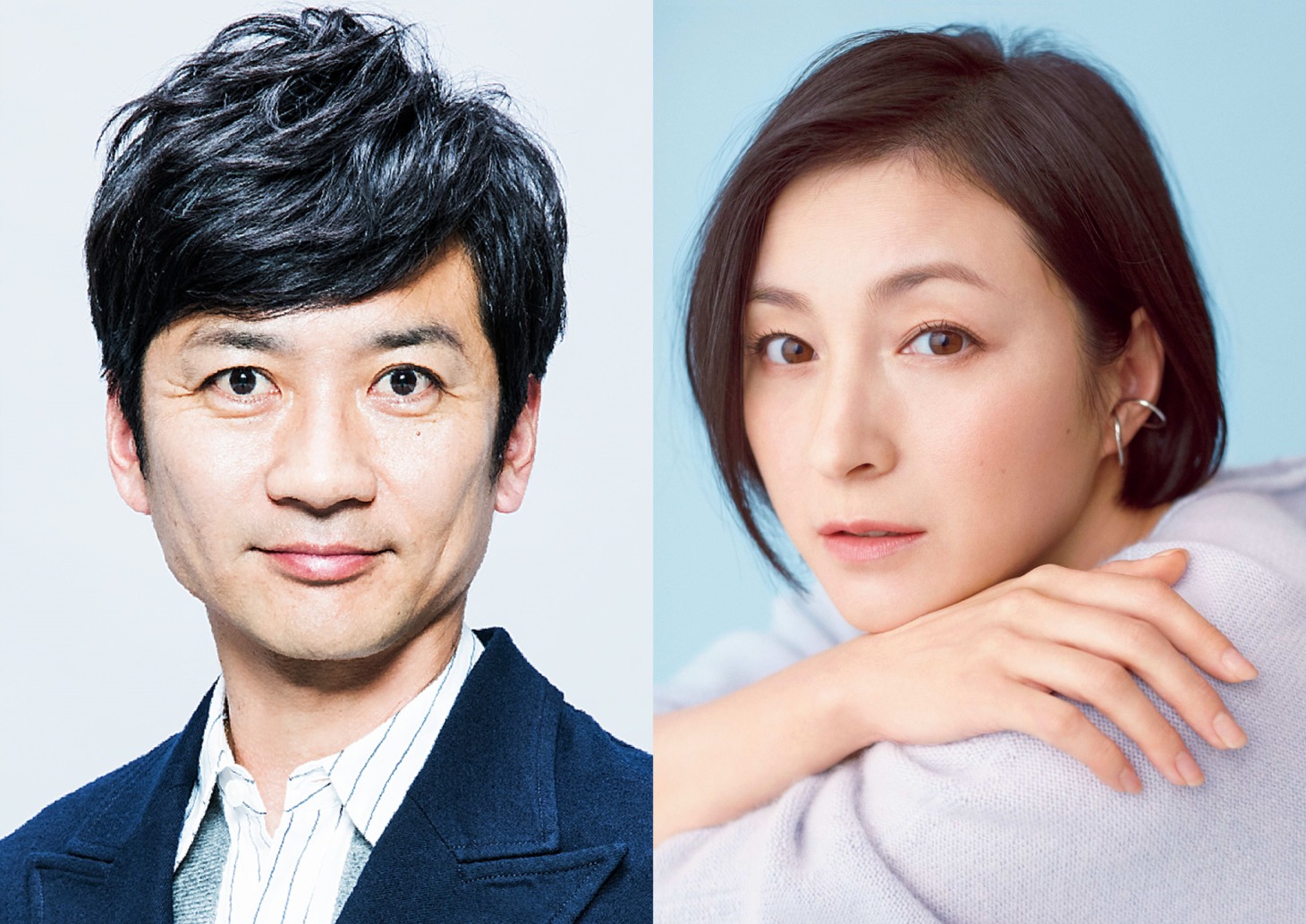 左から国分太一（TOKIO）、広末涼子。(c)テレビ東京