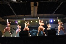 超ときめき▽宣伝部による東京・としまえんファイナルライブの様子。