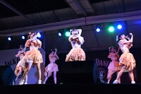 超ときめき▽宣伝部による東京・としまえんファイナルライブの様子。