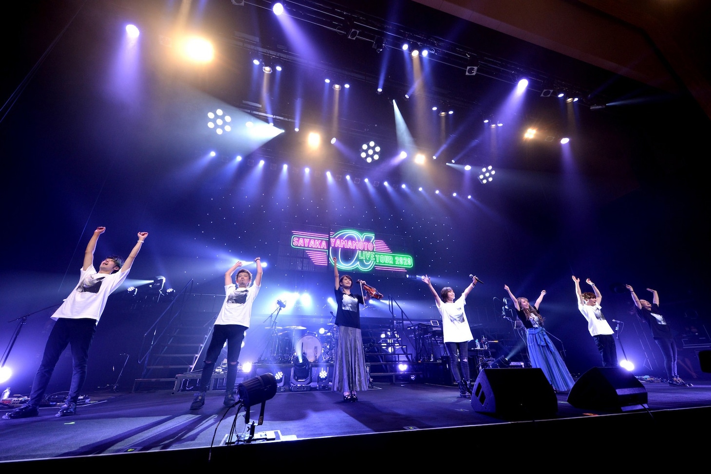「山本彩 LIVE TOUR 2020 ～α～」の様子。
