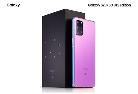 「Galaxy S20+ 5G BTS Edition」ビジュアル