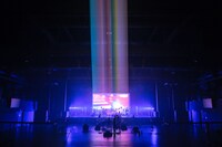 マカロニえんぴつ「マカロックONLINEワンマン～豊洲から愛を込めて～」の様子。（撮影：ヤオタケシ）