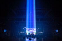 マカロニえんぴつ「マカロックONLINEワンマン～豊洲から愛を込めて～」の様子。（撮影：ヤオタケシ）