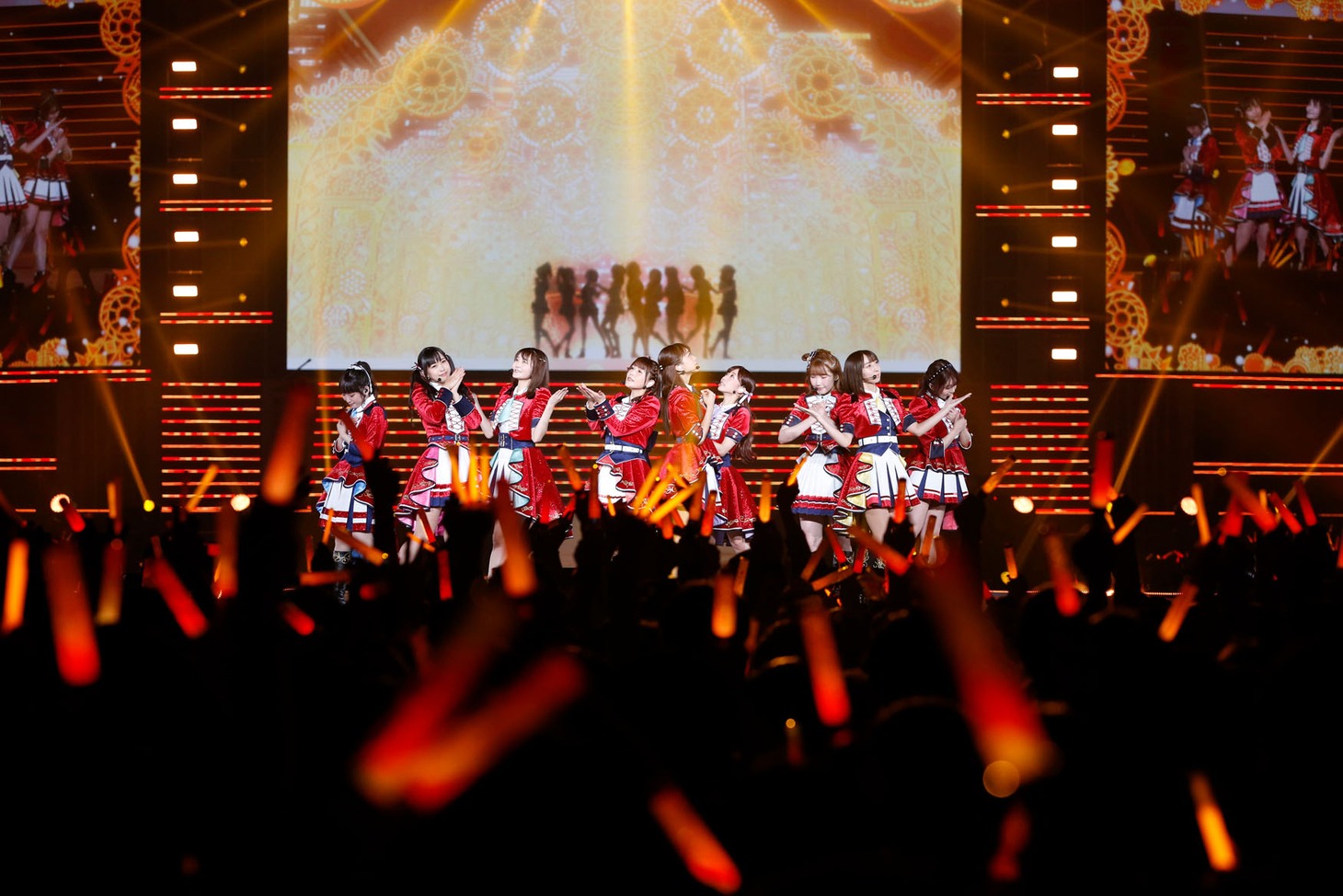 「LoveLive! Series 9th Anniversary ラブライブ！フェス」の様子。(c)フジテレビ