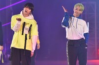 上村謙信と高尾颯斗。