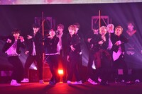 JO1のステージの様子。