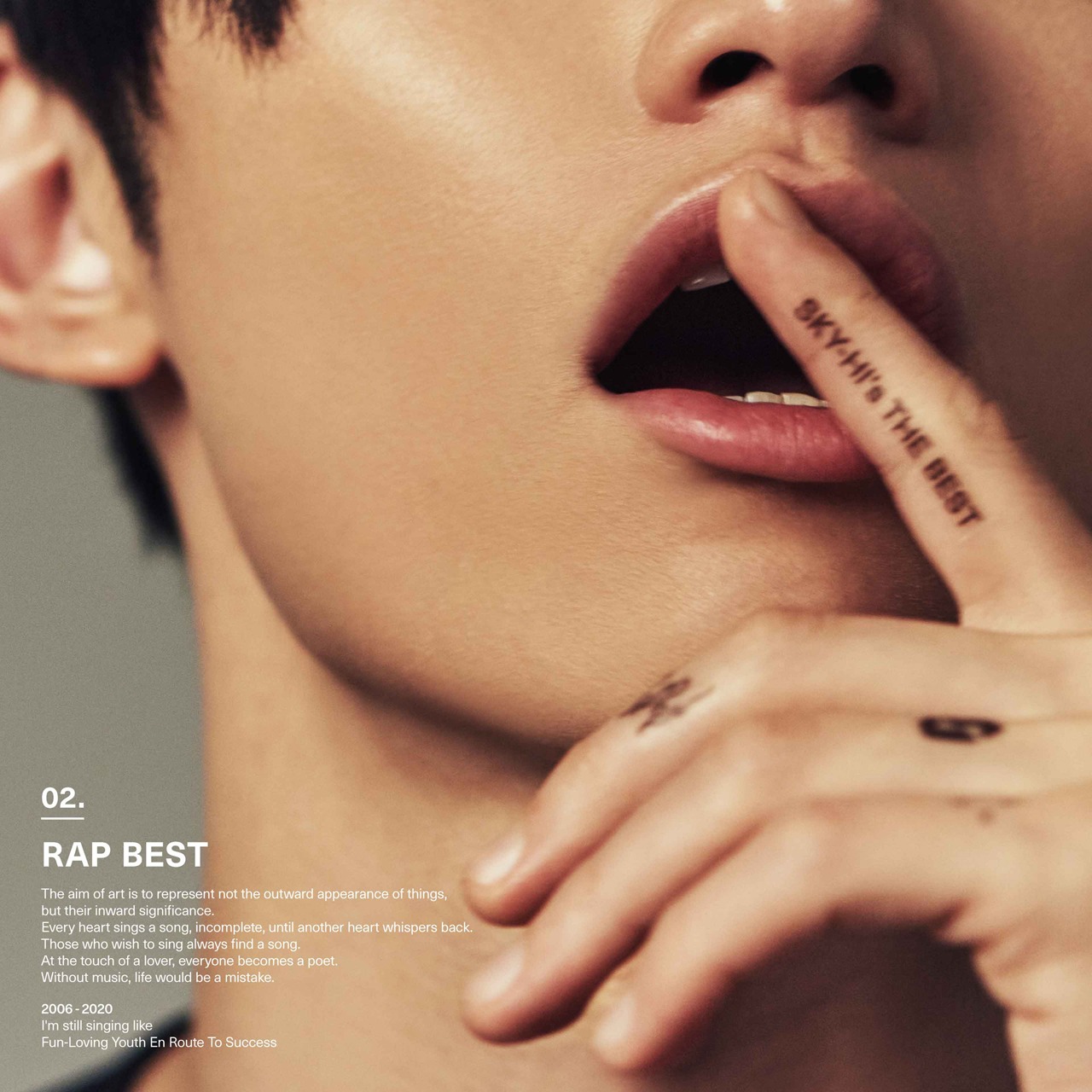 SKY-HI「SKY-HI's THE BEST -RAP BEST-」ジャケット