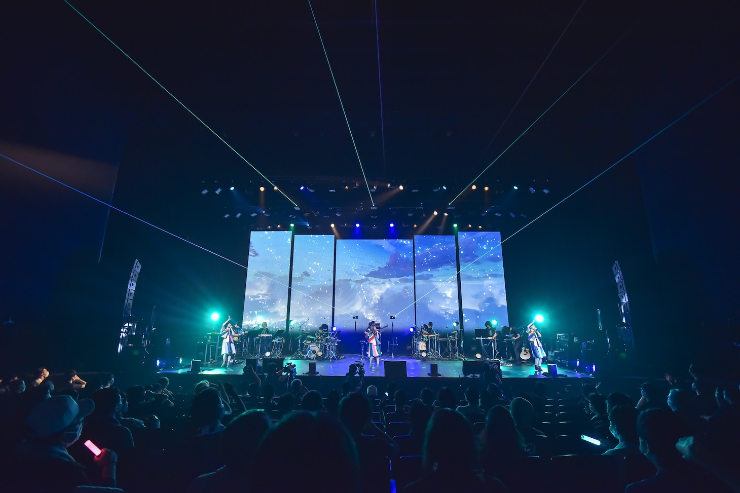 「sora tob sakana last oneman live『untie』」の様子。