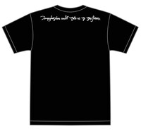 GEZAN「Last Language ～30 hours drumming～」Tシャツ（黒）のデザイン。