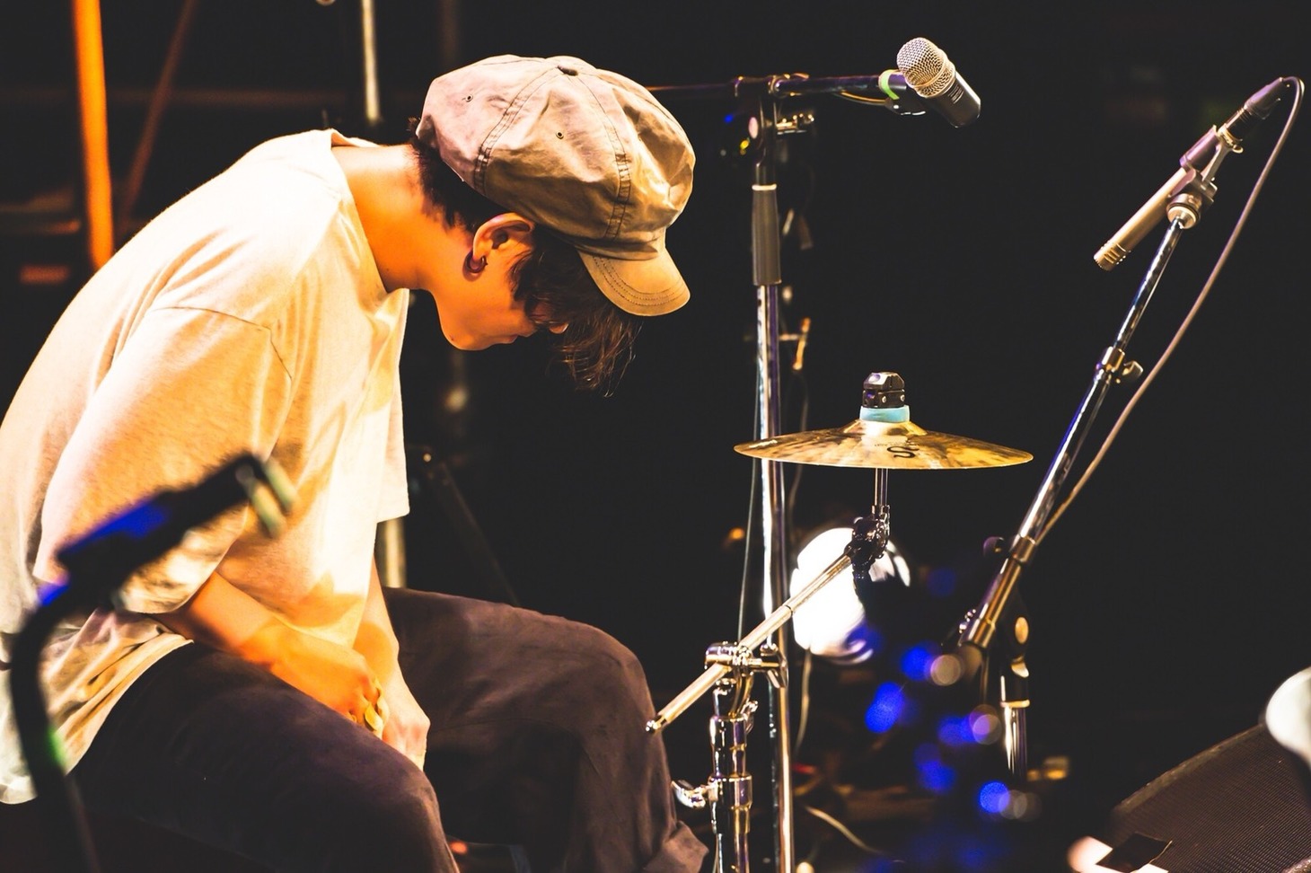 池本雄季（Dr, Cho）（撮影：岩渕直人）