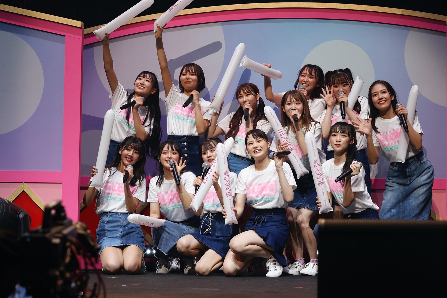 「=LOVE 3rd ANNIVERSARY PREMIUM CONCERT」の様子。（写真提供：代々木アニメーション学院）