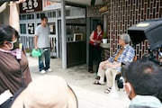 福島中央テレビ開局50周年記念ドラマ(タイトル未定)の撮影風景。 (c)福島中央テレビ