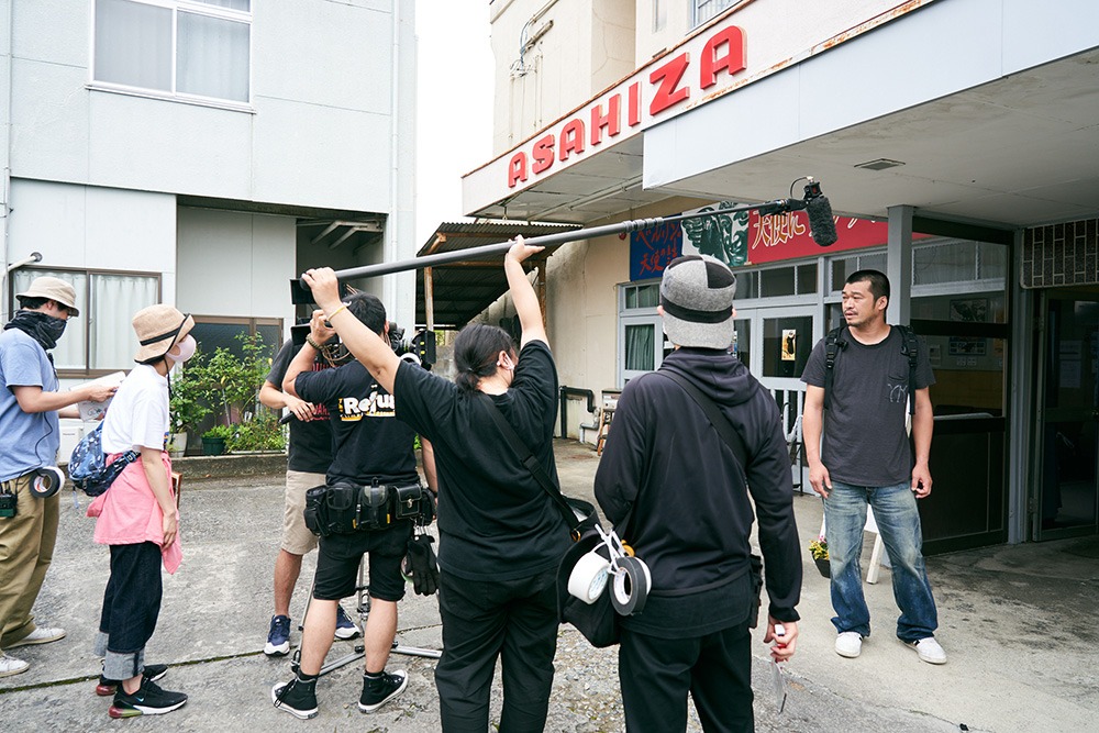 福島中央テレビ開局50周年記念ドラマ（タイトル未定）の撮影風景。 (c)福島中央テレビ