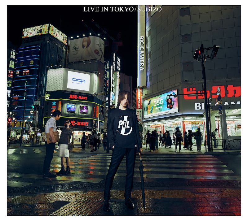 SUGIZO「LIVE IN TOKYO」豪華盤ジャケット