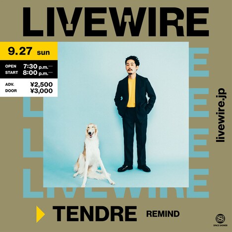 TENDRE「REMIND」告知ビジュアル