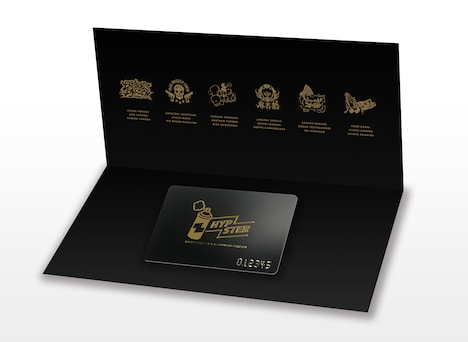 「HYPSTER」会員証