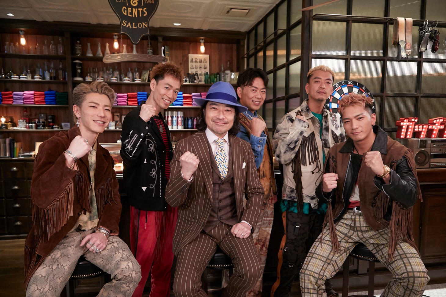 DOBERMAN INFINITYとトータス松本（ウルフルズ）。