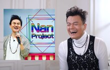 南原清隆（左）のモノマネに爆笑するJ.Y. Park（右）。(c)日本テレビ