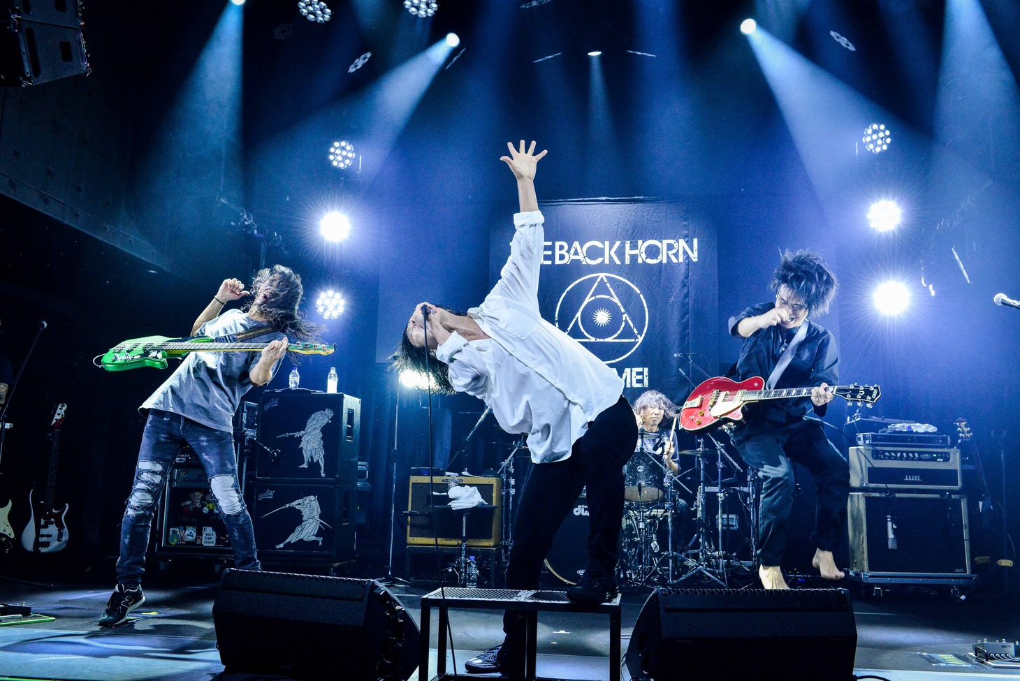 THE BACK HORN（Photo by Rui Hashimoto[SOUND SHOOTER]）