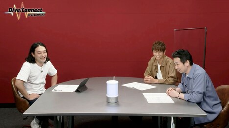 左から賀屋壮也、喜多建介、山田貴洋（Photo by Dive/Connect）