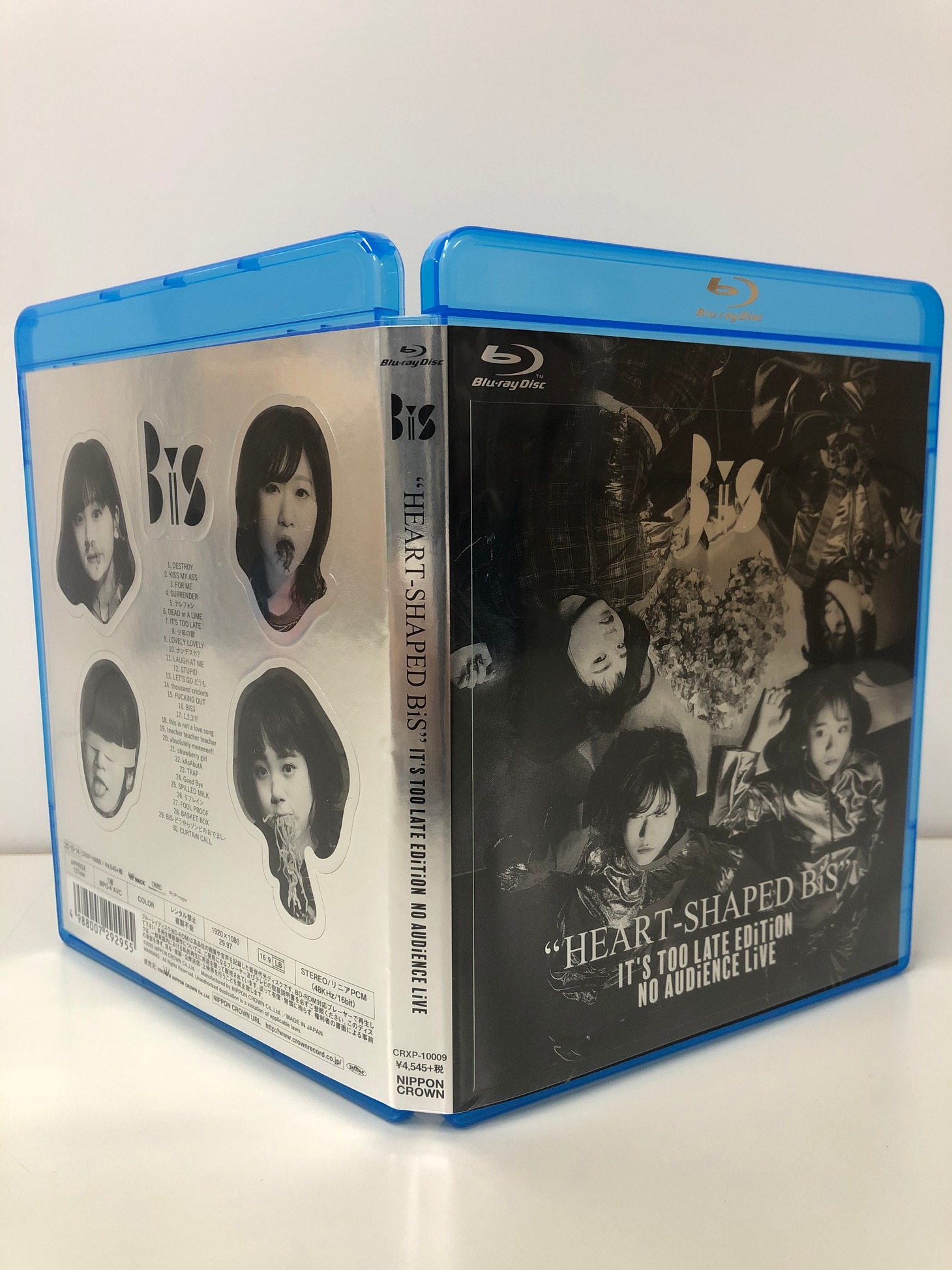 BiS「HEART-SHAPED BiS IT'S TOO LATE EDiTiON NO AUDiENCE LiVE」商品サンプル