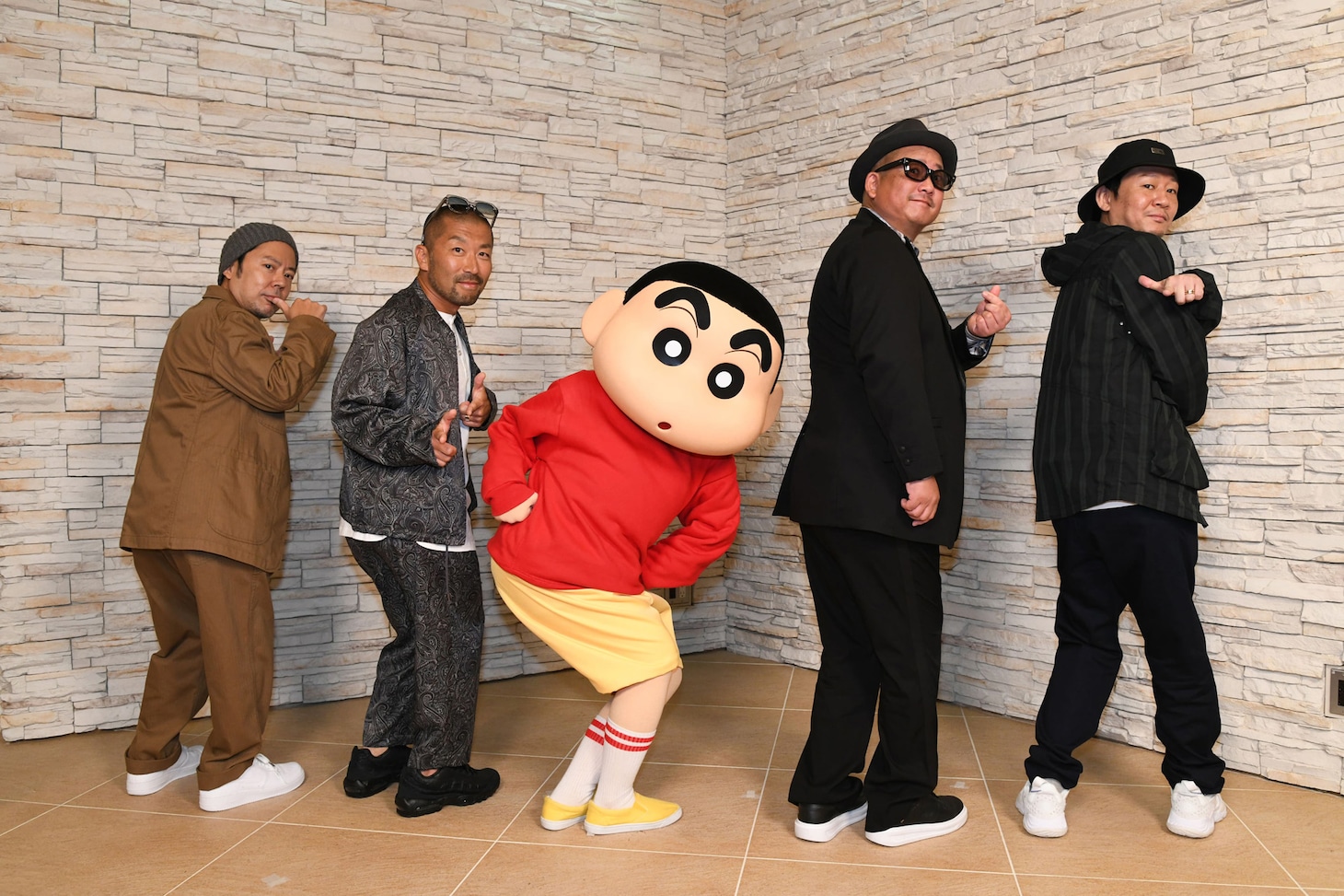 ケツメイシと野原しんのすけ。
