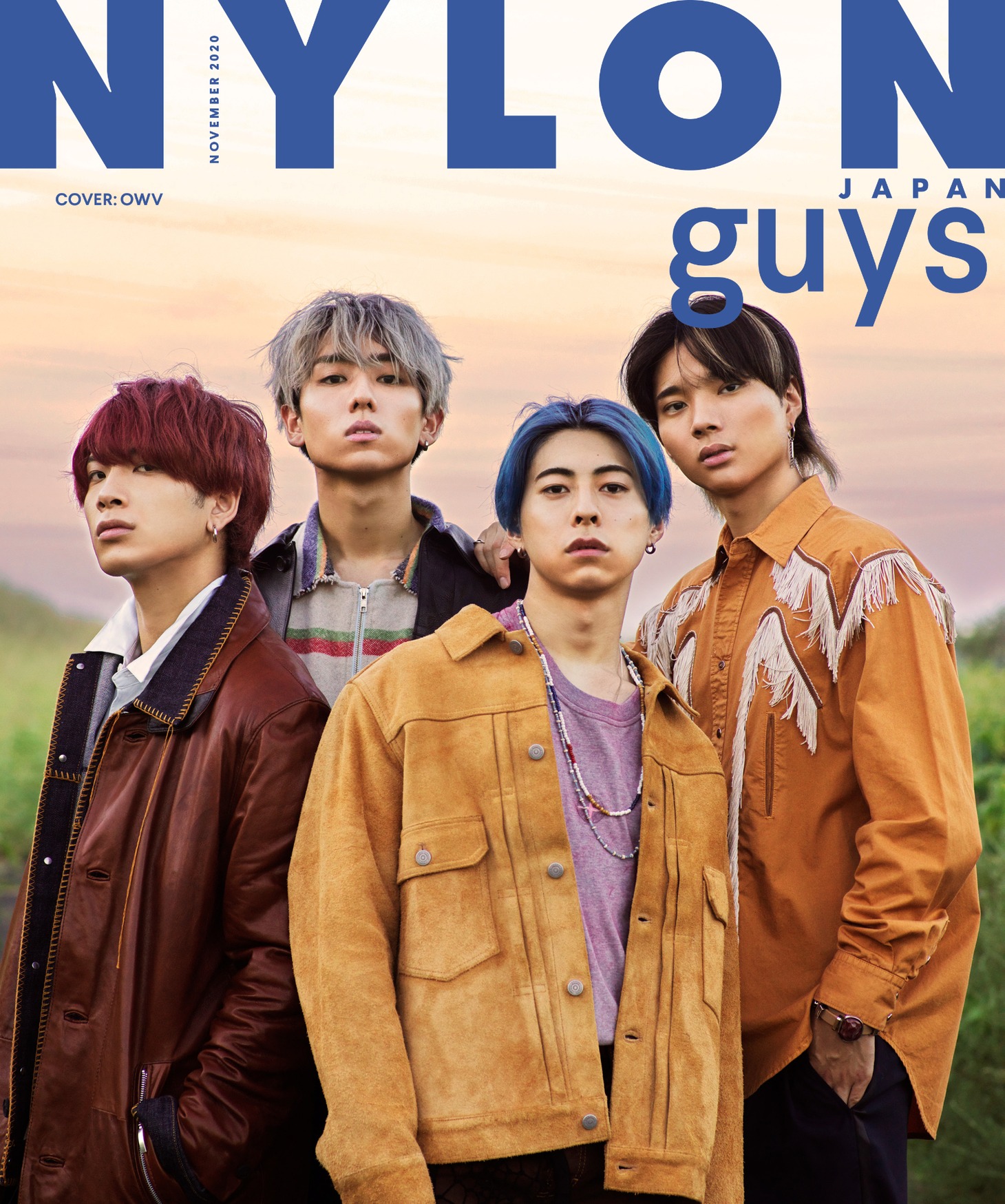 「NYLON JAPAN guys」11月号表紙 (c)NYLON JAPAN