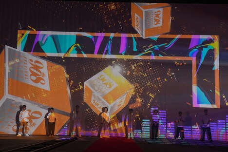 左からAKLO、ZORN、MIYAVI、KREVA、三浦大知、JQ（Nulbarich）、PUNPEE、tofubeats。（Photo by Teppei Kishida、Riei Nakagawara）