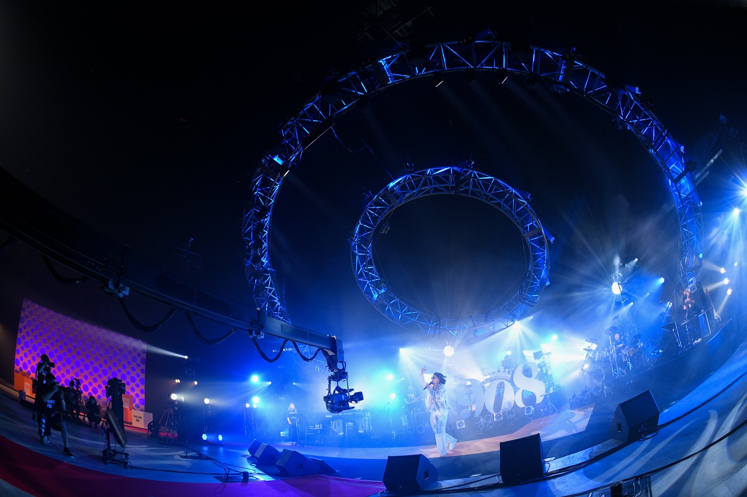 KREVA主催の“音楽の祭り”「908 FESTIVAL ONLINE 2020」の様子。（Photo by Teppei Kishida、Riei Nakagawara）