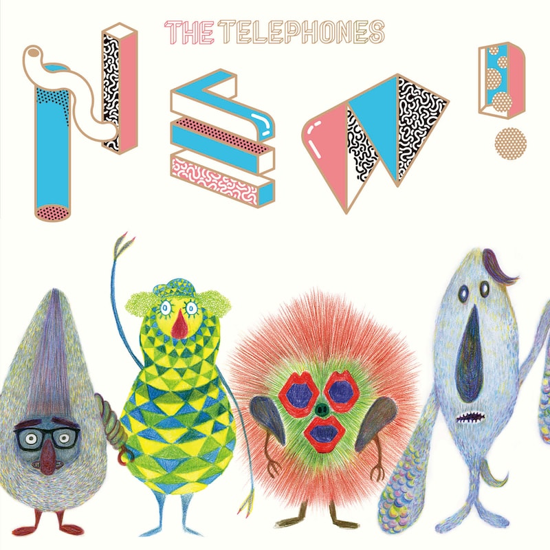 the telephones「NEW!」ジャケット