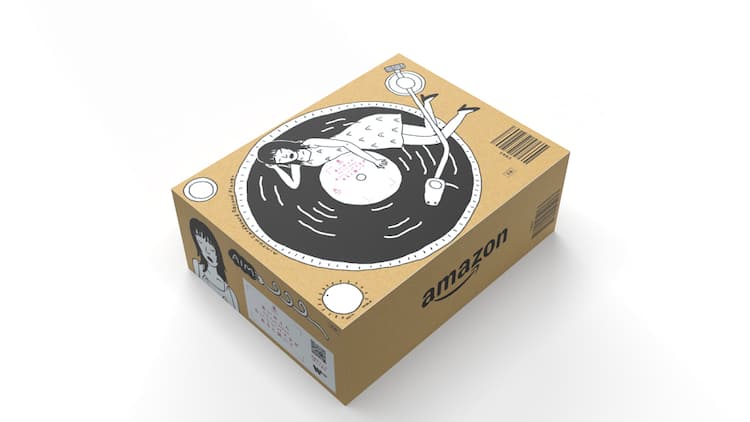 Amazonで買い物するとあいみょんが乗ったレコードプレイヤーが届く 