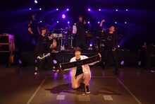 羽多野渉「Wataru Hatano "Online" Live 2020 -ReIntro-」終演後の様子。（撮影：草刈雅之）