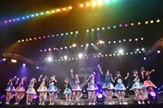 虹のコンキスタドール「無観客"Summer"ワンマンLIVE The Beginning of 12Stories」の様子。
