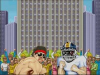 ザ・リーサルウェポンズ「しんの　ワンマン　へのみちは　まだ　とおい・・・　はいしん　あるのみ！！」場面写真