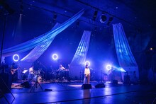 「Kaede オンライン生誕イベント『beside you』」の様子。