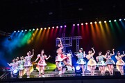 虹のコンキスタドール「無観客"Summer"ワンマンLIVE The Beginning of 12Stories」の様子。