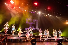 虹のコンキスタドール「無観客"Summer"ワンマンLIVE The Beginning of 12Stories」の様子。