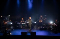 松尾太陽の配信ライブの様子。（撮影：米山三郎）