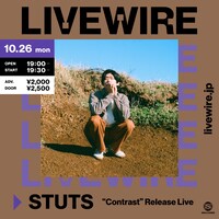 LIVEWIRE「STUTS "Contrast" Release Live」フライヤー
