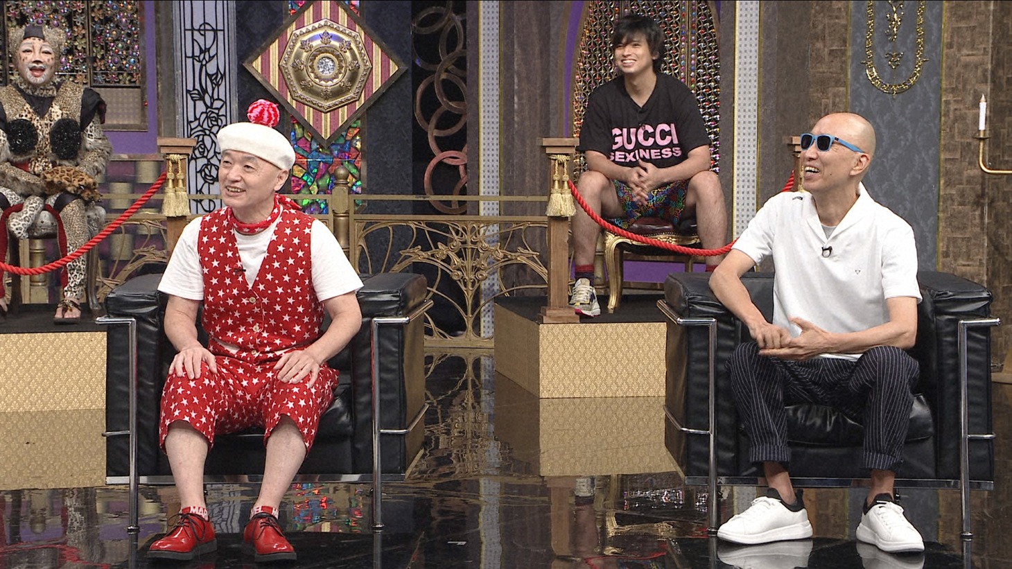 左からパッパラー河合、サンプラザ中野くん。(c)日本テレビ
